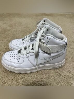 Nike Air‎ Force 1 High '07 Men's Hightop Sneakers Shoe Size 7.5 VGUC